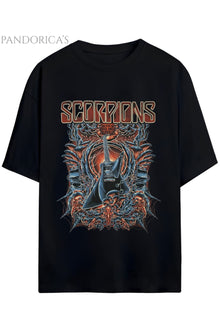 Pandorica’s Scorpions Tasarımı Unisex Pamuklu T-shirt