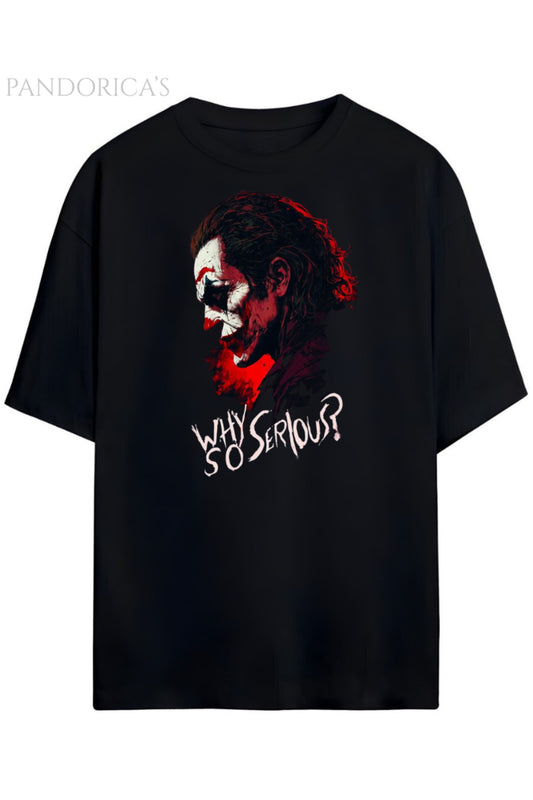 Pandorica's Joker Tasarımı Unisex Pamuklu T-shirt