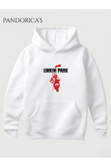LINKIN PARK HYBRID THEORY Tasarımı Yazılı Baskılı Unisex Kapüşonlu Pamuklu Sweatshirt Hoodie