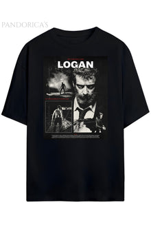 Pandorica's Logan Tasarımı Unisex Pamuklu T-shirt