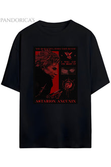 Pandorica's BALDUR'S GATE 3 Tasarım Serisi ASTERION ANCUNIN Baskılı Yazılı Unisex Pamuklu Tişört