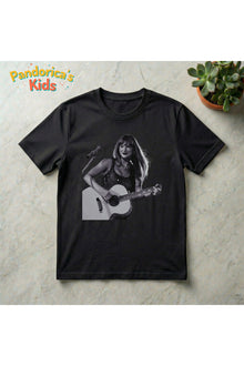 Pandorica's Taylor Swift Tasarımı Pamuklu Unisex Çocuk T-shirt