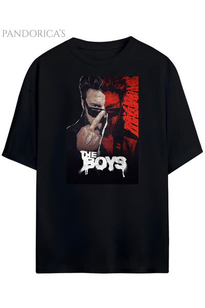 Pandorica's The Boys Billy Butcher Tasarımı Unisex Pamuklu T-shirt