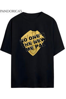 The Boys SOLDIER BOY İkonik Sözü "NO ONE'S THE NEW ME PAL" Yazılı Baskılı Unisex Pamuklu Tişört