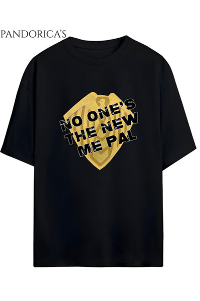 The Boys SOLDIER BOY İkonik Sözü "NO ONE'S THE NEW ME PAL" Yazılı Baskılı Unisex Pamuklu Tişört