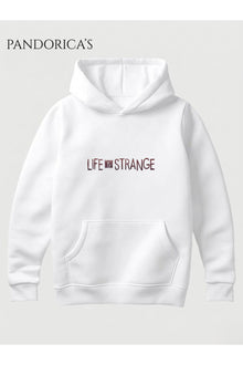 LIFE IS STRANGE Tasarımı Yazılı Baskılı Unisex Kapüşonlu Pamuklu Sweatshirt Hoodie
