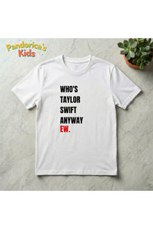 Pandorica's TAYLOR SWIFT Tasarımı The Eras Tour Konser Tshirt Serisi Pamuklu Unisex Çocuk T-shirt