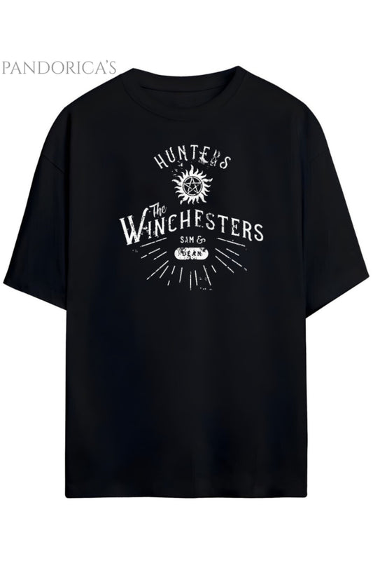 Pandorica's Supernatural Tasarimi Unisex Pamuklu T-shirt