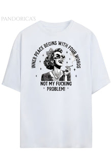 Pandorica's İronik Retro Tasarim Unisex Pamuklu T-shirt