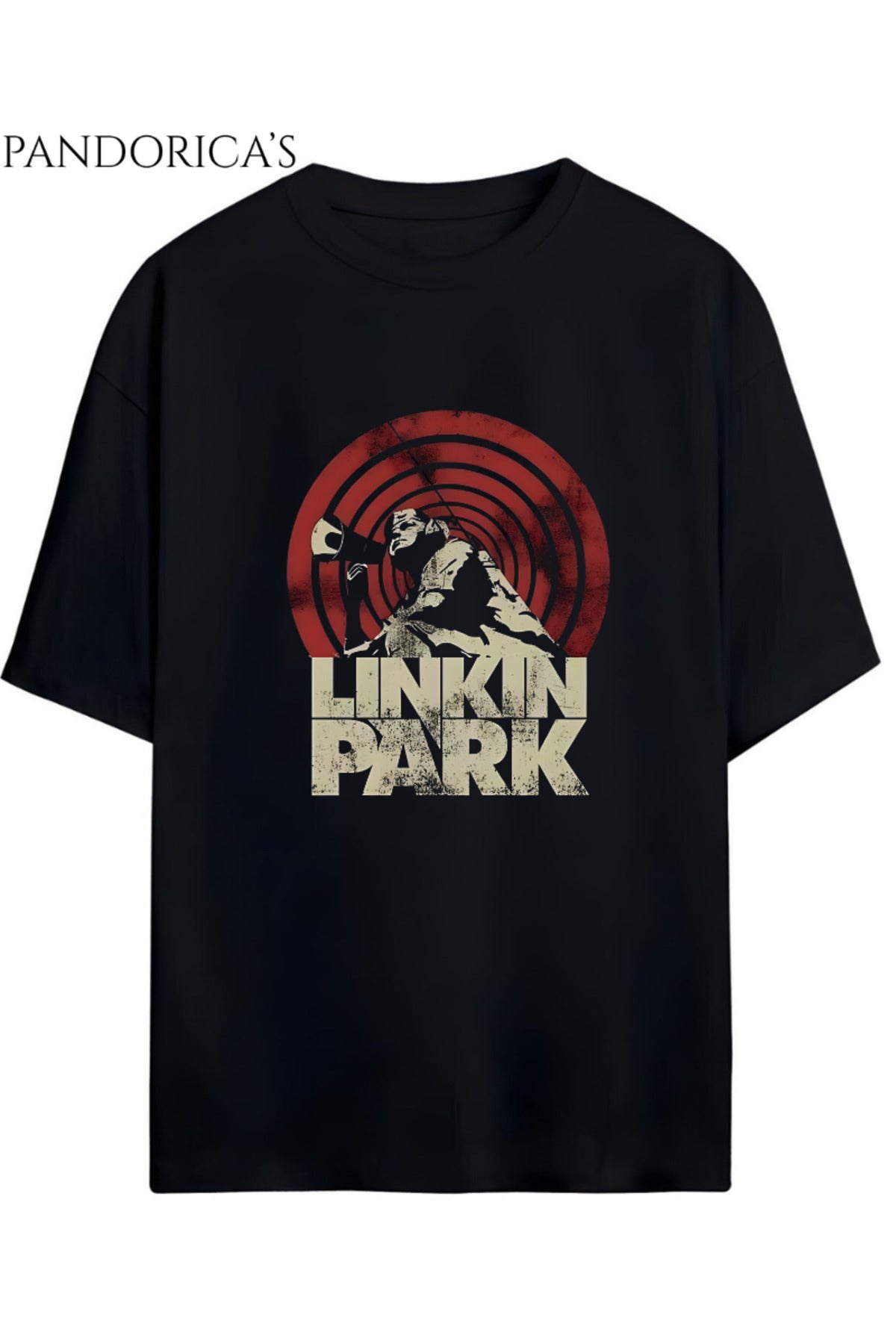 Linkin Park Chester Bennigton Tasarımı Yazılı Baskılı Unisex Pamuklu T-Shirt