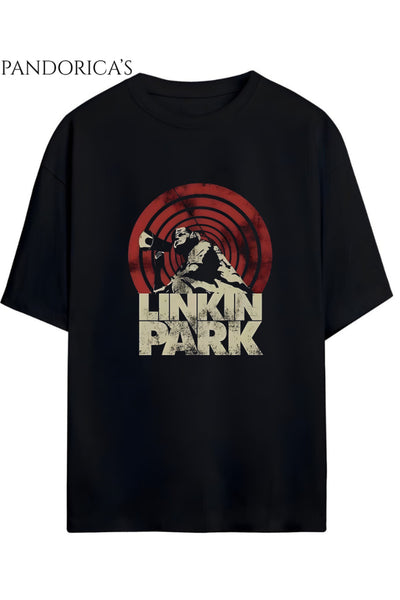 Linkin Park Chester Bennigton Tasarimi Yazılı Baskılı Unisex Pamuklu T-shirt