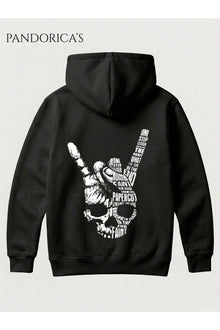 Linkin Park "SONGS OF LP" Özel Tasarımı Yazılı SIRT VE GÖĞÜS Baskılı Unisex Kapüşonlu Pamuklu Sweatshirt Hoodie