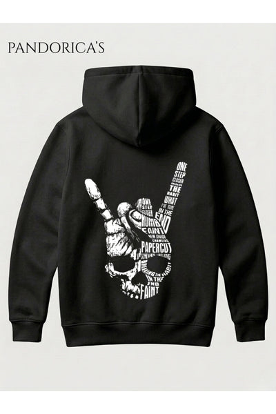 Linkin Park "SONGS OF LP" Özel Tasarımı Yazılı SIRT VE GÖĞÜS Baskılı Unisex Kapüşonlu Pamuklu Sweatshirt Hoodie