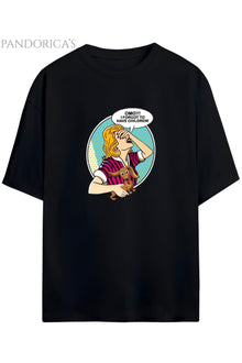 Pandorica's İronik Tasarım Baskılı OMG! I FORGOT TO HAVE CHILDREN!" Yazılı Unisex Pamuklu T-shirt