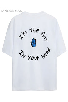LIFE IS STRANGE TASARIM SERİSİ SIRT BASKILI PAMUKLU RELAXED KALIP UNISEX TİŞÖRT