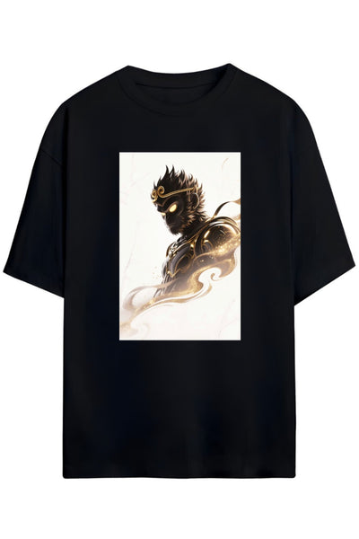 Black Myth Wukong Tasarimi Unisex Pamuklu T-shirt