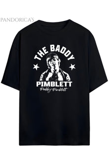 Pandorica's Ufc Paddy Pimblett "The BADDY" Tasarımı Baskılı Unisex Pamuklu T-shirt
