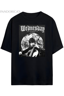 Pandorica's Wednesday Tasarımı Unisex Pamuklu Tişört