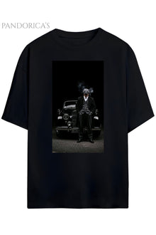 Pandorica's Peaky Blinders Thomas Shelby Tasarımı Unisex Pamuklu T-shirt