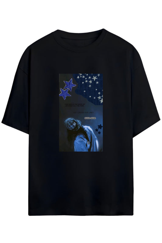Billie Eilish Tasarimi Unisex Pamuklu T-shirt