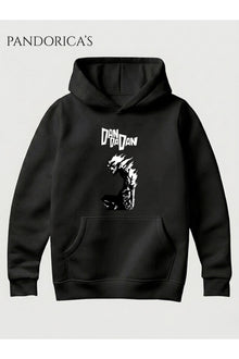 DANDADAN Anime Manga Tasarımı Yazılı Baskılı Unisex Kapüşonlu Pamuklu Sweatshirt Hoodie