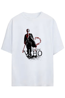 Doctor Who Tasarimi Unisex Pamuklu T-shirt