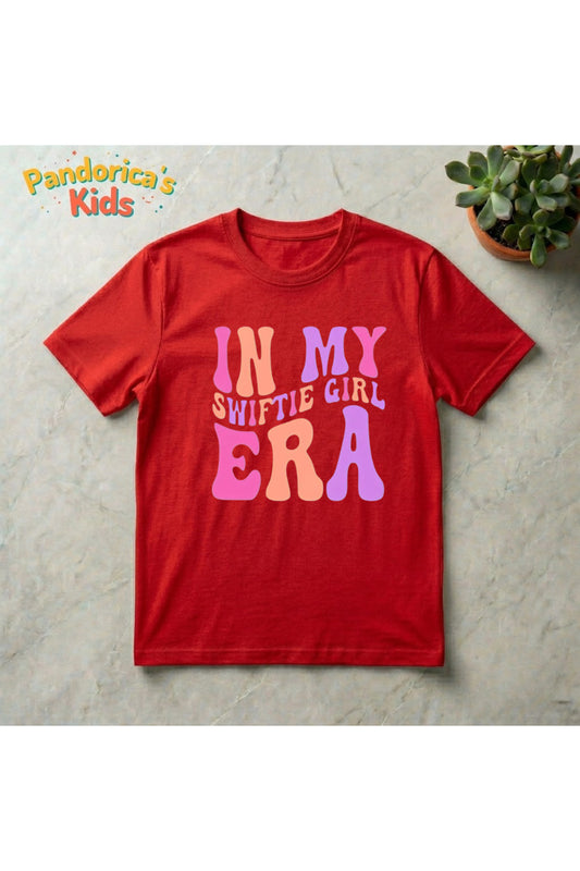 Pandorica's Taylor Swift Tasarımı Pamuklu Unisex Çocuk T-shirt