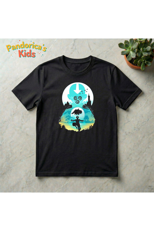 Pandorica's Avatar: The Last AirBender Pamuklu Çocuk T-Shirt