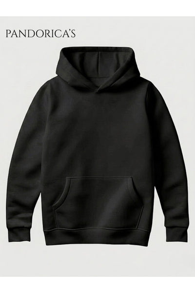 One Piece Özel Tasarım Serisi "MONKEY D. GARP" Yazılı Sırt Baskılı Unisex Kapüşonlu Pamuklu Sweatshirt (Hoodie)