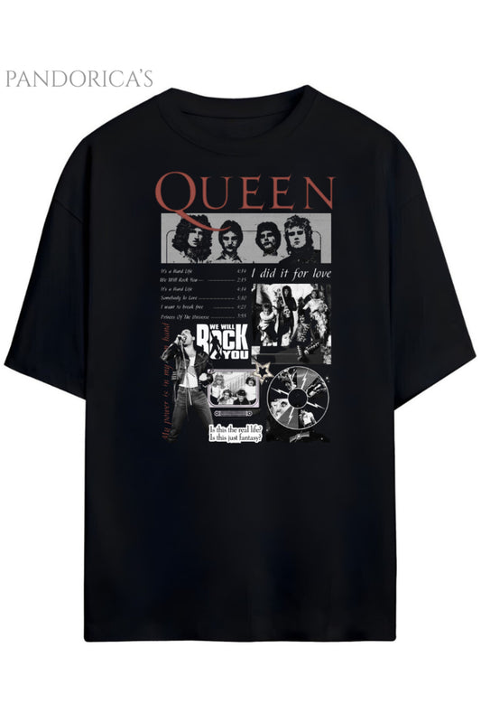 Pandorica's Queen Tasarımı Unisex Pamuklu T-shirt