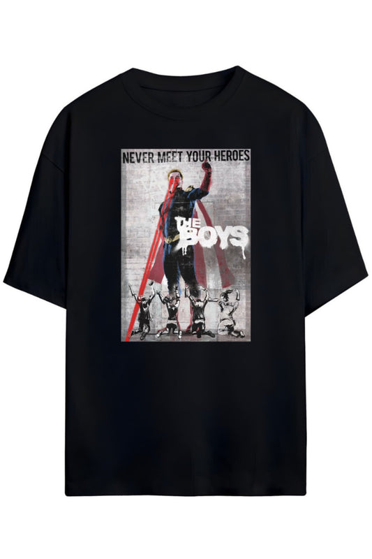 The Boys Tasarımı Unisex Pamuklu T-shirt