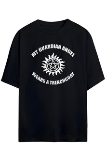 Supernatural Tasarimi Unisex Pamuklu T-shirt
