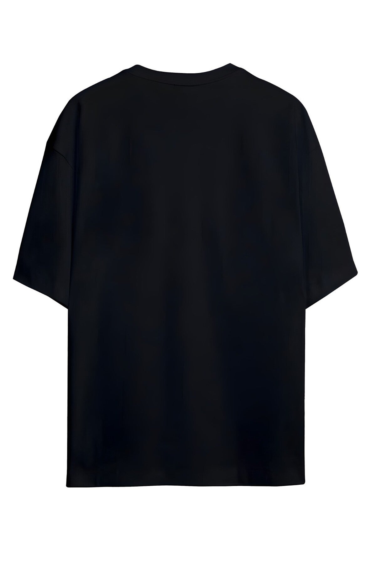 Siyah Billie Eilish Tasarımı Unisex Pamuklu T-Shirt - 25